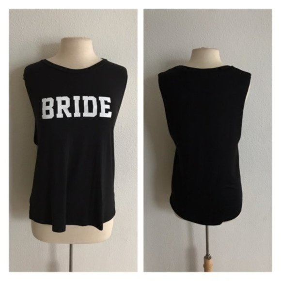 ❤️$5 BUNDLE SALE Bride tank top - Picture 1 of 4